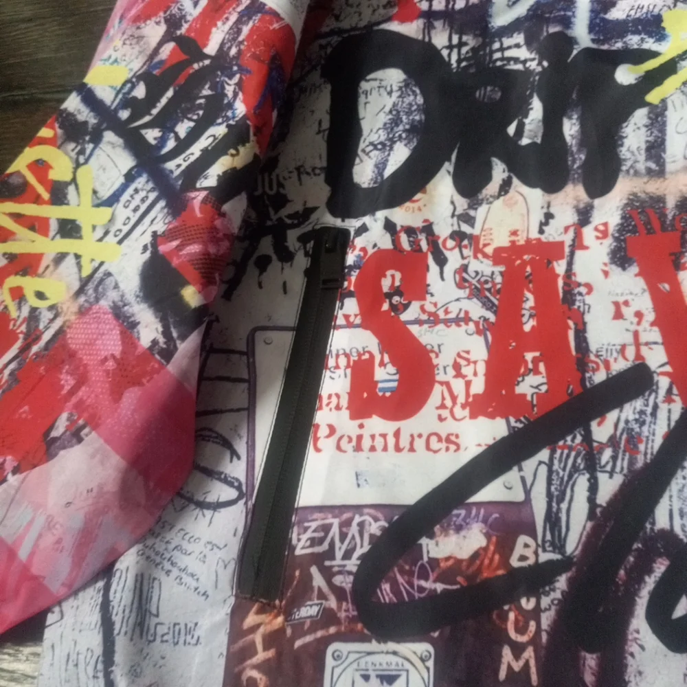 Encrypted Mens Zip Up Hoodie Colorful Muticolor Zip Up Pockets Citi Trends Cozy.
